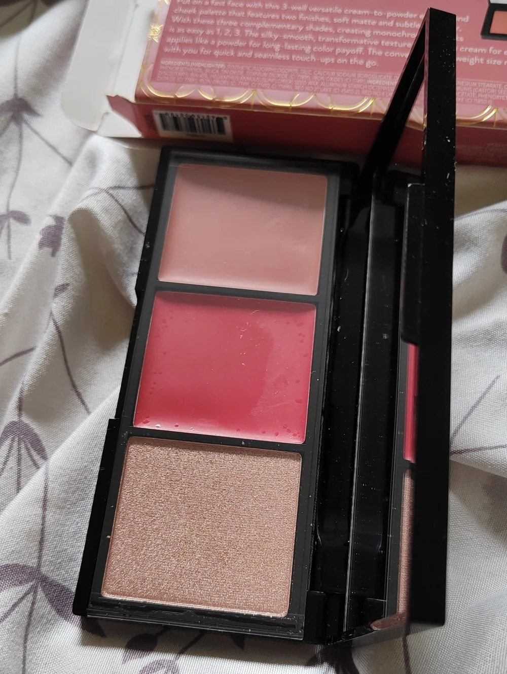 Laura Geller Rosy and Bright Made To Multitask Eye Lip Cheek Palette